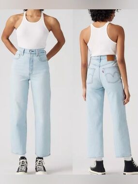 NWT Levi's Premium RIBCAGE STRAIGHT ANKLE WOMEN'S JEANS